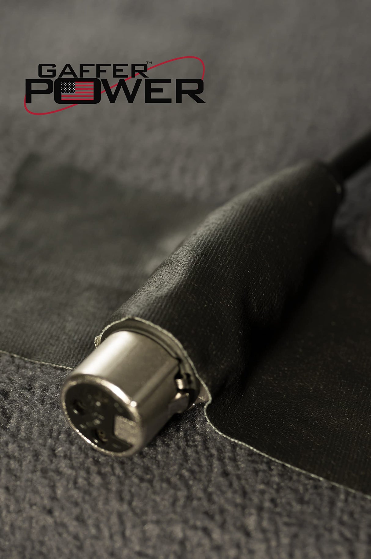 Gaffer Power Proudly Made in The USA, Real Professional Grade Gaffer Tape, Heavy Duty Gaffers Tape, Non-Reflective, Multipurpose. 2 Inches x 30 Yards, Black