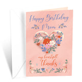 Prime Greetings Friend Birthday Card, Made in America, Eco-Friendly, Thick Card Stock with Premium Envelope 5in x 7.75in, Packaged in Protective Mailer