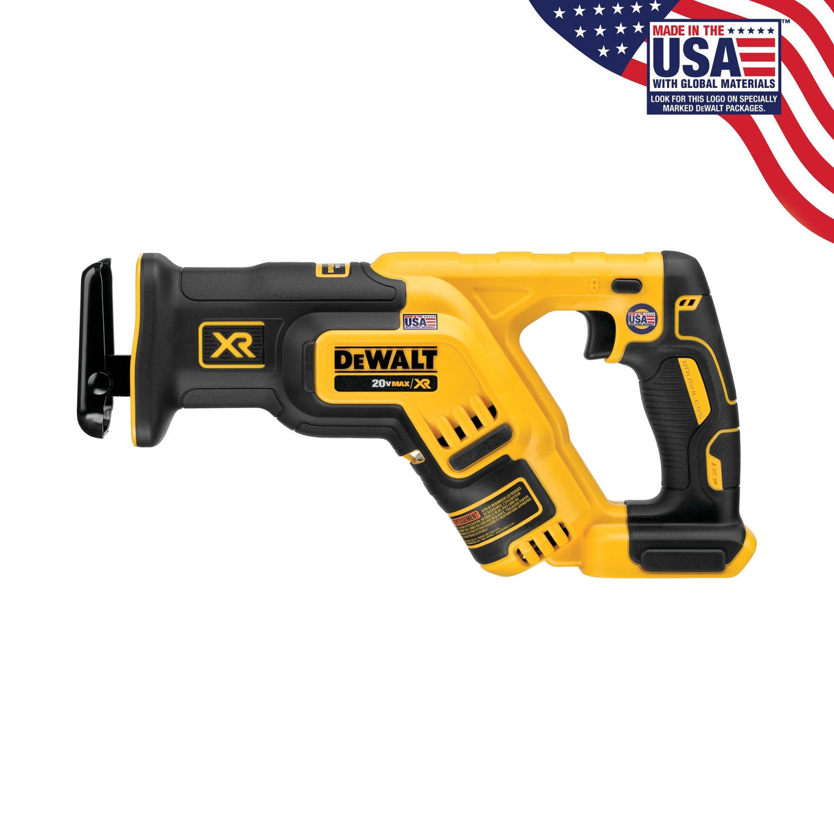 DEWALT 20V MAX XR Reciprocating Saw, Compact, Bare Tool Only (DCS367B)