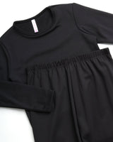 Sweet Hearts Thermal Underwear Set – 2 Piece Fleece Lined Top and Long Johns - Performance Base Layer Set: Made in USA