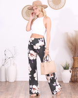 Popana Palazzo Pants for Women Casual Summer Wide Leg Beach Pants Plus Size Made in USA