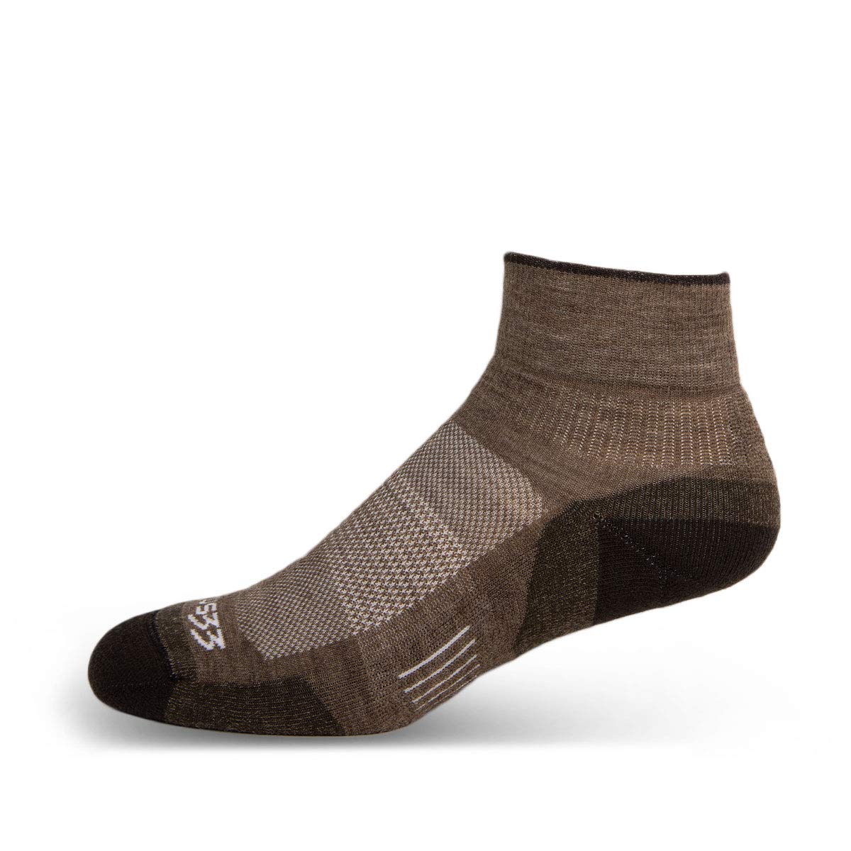 USA Made - Ankle Socks - Trail Running Socks - Merino Wool - Mountain Heritage