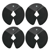 Micro Gainz Dumbbell Fractional 1.25lb Weight Plate, Ideal for Micro Loading, (Choose Color) 4 Piece Fractional Weight Plates, Designed for Dumbbell Training, Made In USA