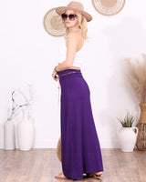 Popana Womens Long Maxi Skirt - Made in USA Long Skirts for Women Trendy - Casual Convertible Sundress Plus Size Maxi Skirt