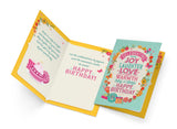 Prime Greetings Friend Birthday Card, Made in America, Eco-Friendly, Thick Card Stock with Premium Envelope 5in x 7.75in, Packaged in Protective Mailer
