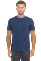 YURO-K Men's Premium Binded Neck Cotton Classic Short Sleeve Crew T-Shirt