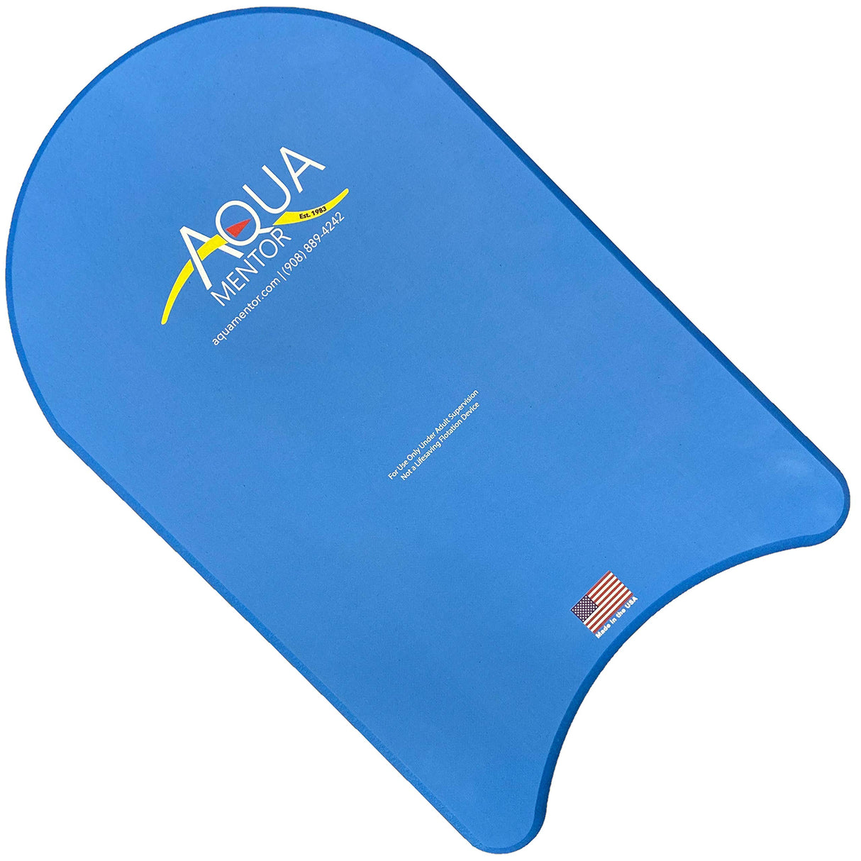 Adult Competition Swim Kickboard - Made in The USA - Adult Kickboard for Pool Exercise, Swim Drills, Practice, Aquatherapy, Great for Swimmers at All Levels from Elite to Beginner