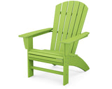 POLYWOOD Nautical Curveback Adirondack Chair