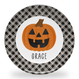 Tiny Expressions - Personalized Holiday Plates for Kids with Customized Name | BPA Free | Dishwasher Safe | Made in the USA (Christmas Plate)