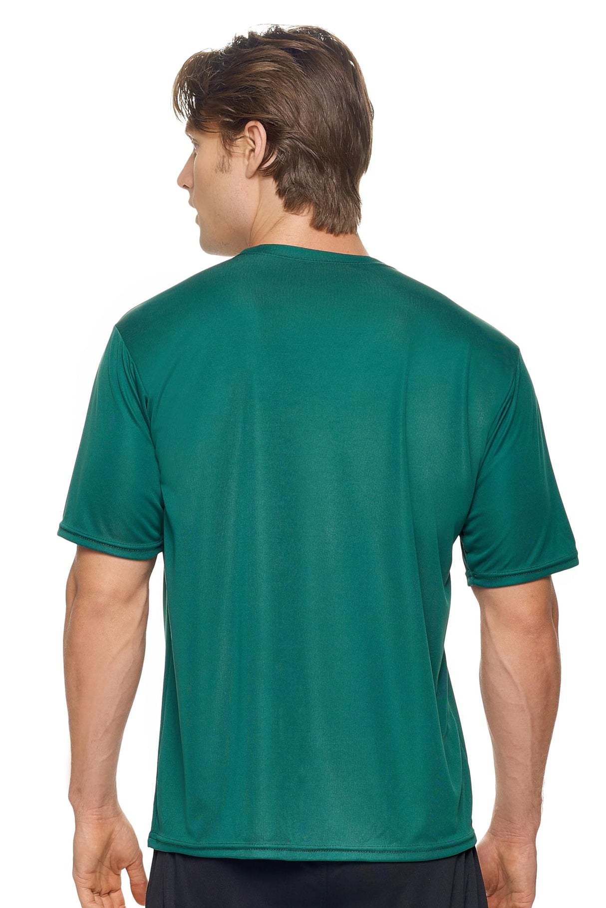 Expert Brand USA-Made Men's Drimax Short-Sleeve Active T-Shirt for Training Gym Hiking Workout