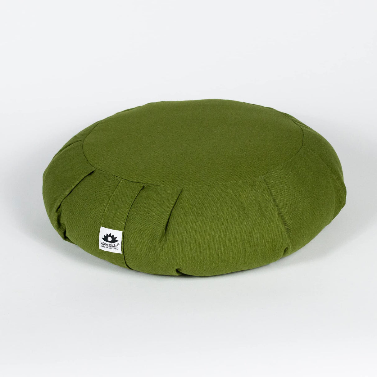 Meditation Cushion, Round, Buckwheat Husk Filled, Floor Pillow or Cushions, Yoga Seat, Zafu, Made in the USA
