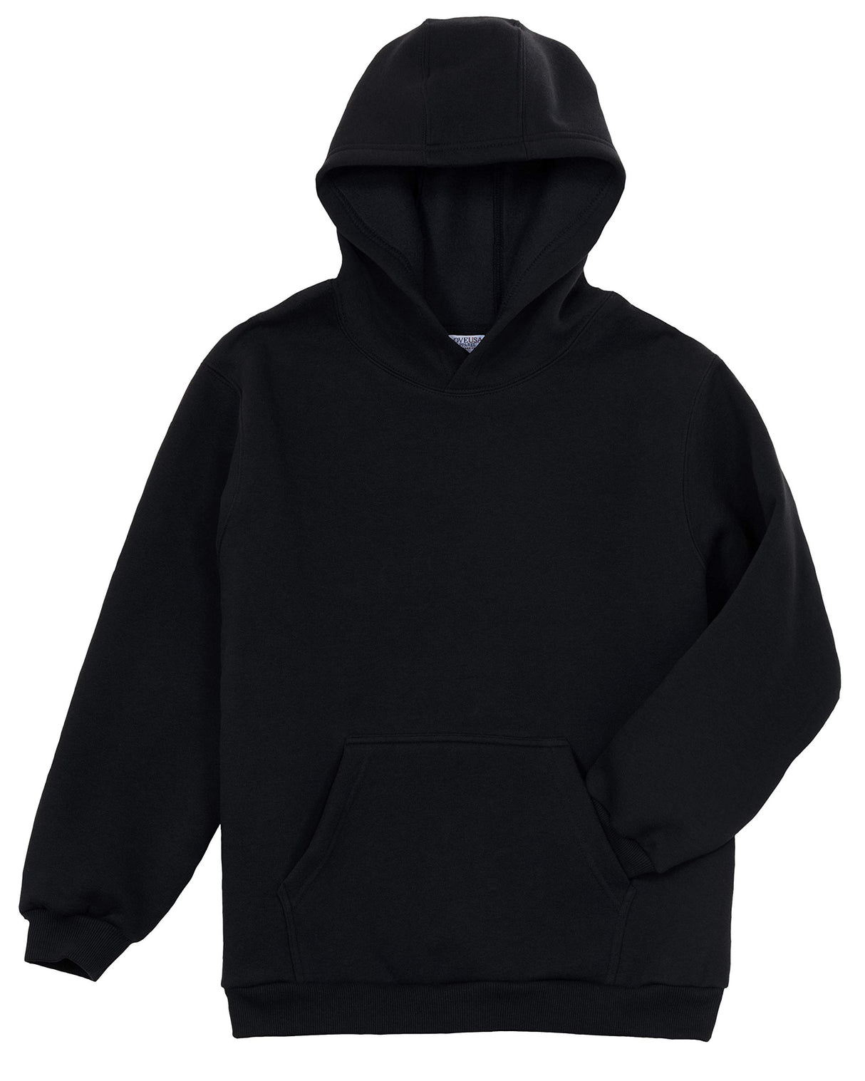 Men's Heavy Duty Hoodie Sweatshirt with Heavy Weight Micro Fleece Made in USA