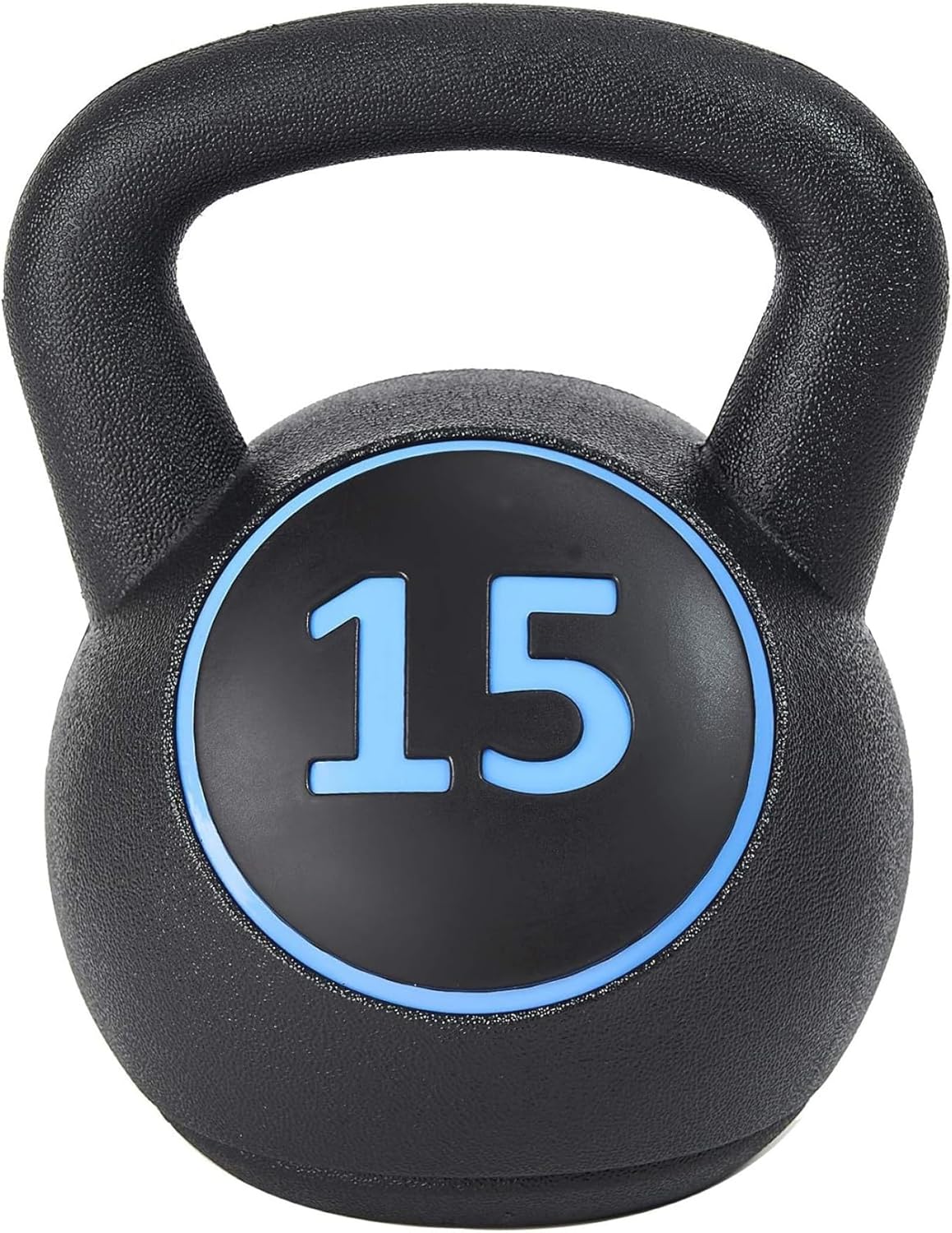 US Weight Plastic Kettlebell Set - 5, 10, and 15 Pound Kettlebells