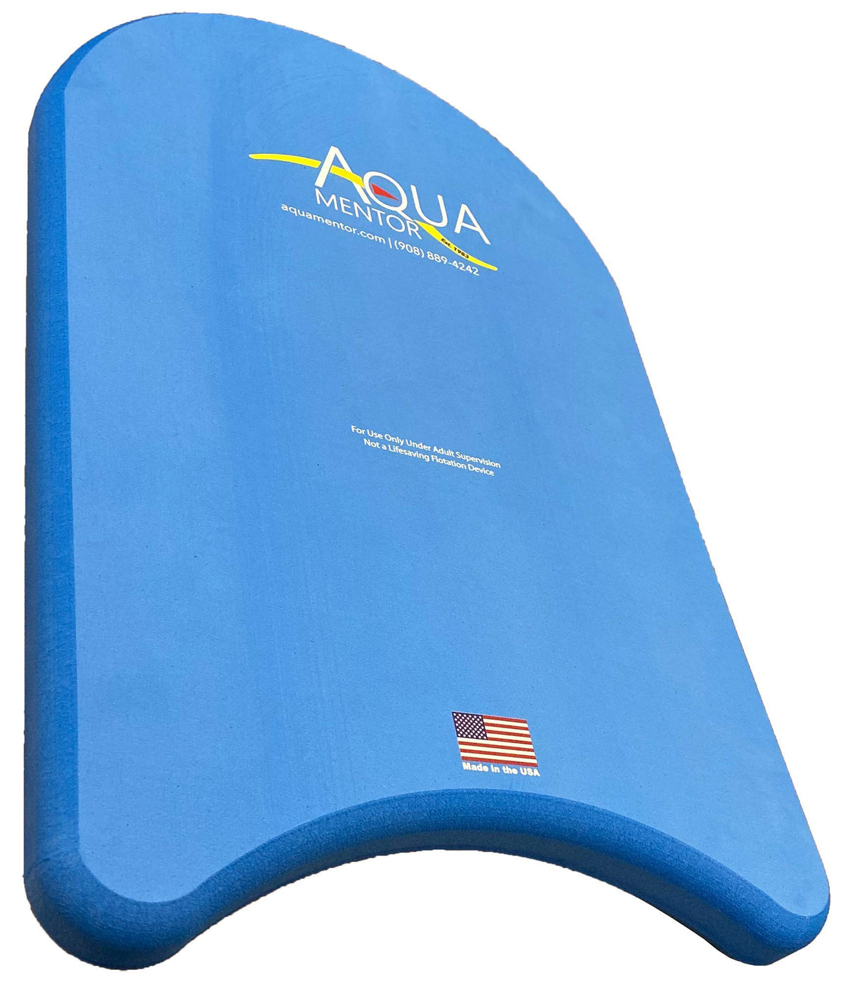 Adult Competition Swim Kickboard - Made in The USA - Adult Kickboard for Pool Exercise, Swim Drills, Practice, Aquatherapy, Great for Swimmers at All Levels from Elite to Beginner