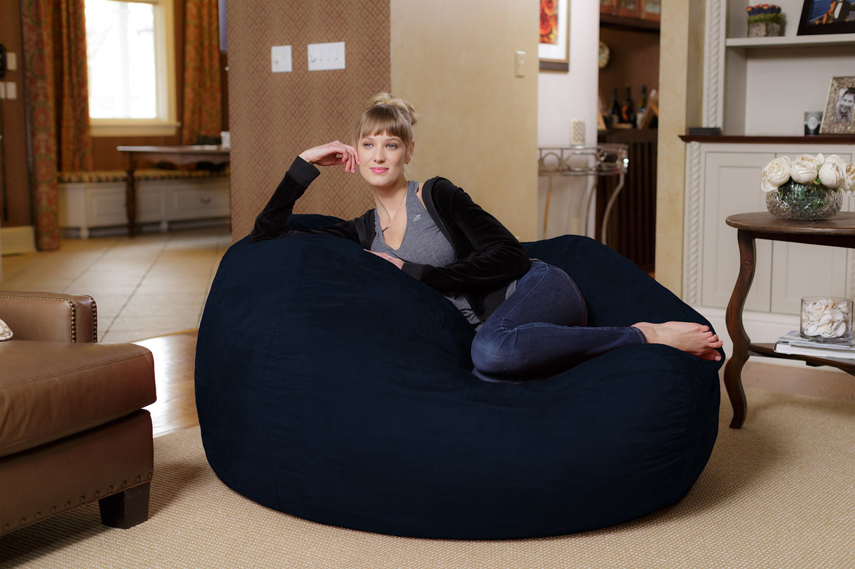 Chill Sack - Bean Bag Lounger, 5-Feet, Royal Blue
