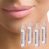 USDA Organic Lip Balm 6-Pack by Earth's Daughter Stocking Stuffers - Fruit Flavors, Beeswax, Coconut Oil, Vitamin E - Best Lip Repair Chapstick for Dry Cracked Lips - Moisturizing Lip Care