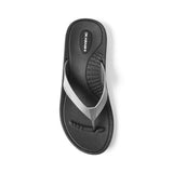 OKABASHI Women's Breeze Flip Flop | Contoured Footbed w/Arch Support for All-Day Comfort | Slip-Resistant & Waterproof | Sustainably Made in The USA