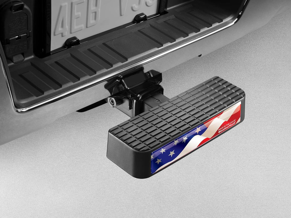 WeatherTech BumpStep USA with Stainless Steel Hitch Pin 8ABS2WHP6