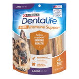 Dentalife Purina Plus Immune Support Chicken, Apple and Blueberry Flavor Dog Dental Chews - 6 ct. Pouch