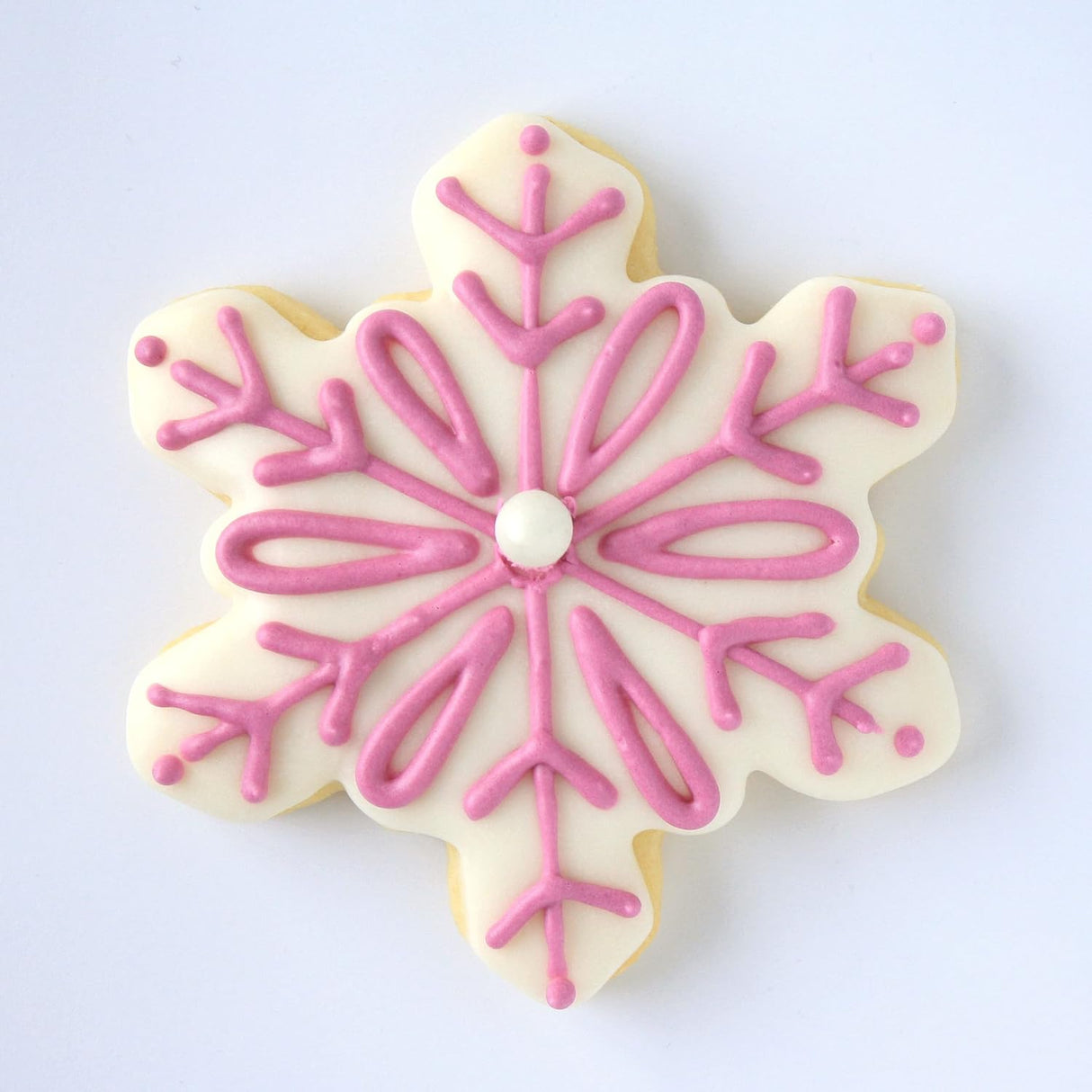 Geometric Snowflake Cookie Cutter, 4" Made in USA by Ann Clark
