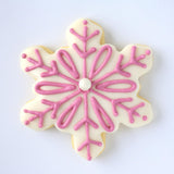 Geometric Snowflake Cookie Cutter, 4" Made in USA by Ann Clark