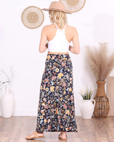 Popana Womens Long Maxi Skirt - Made in USA Long Skirts for Women Trendy - Casual Convertible Sundress Plus Size Maxi Skirt