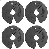 Micro Gainz New 1LB Dumbbell Fractional Weight Plates 2 or 4 Piece- Designed for Dumbbell Training and Micro Loading, Made in USA