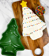 USA Pan Global Christmas Tree Cake Pan, Green