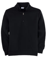 Men's Heavy Duty 1/4 Zip Sweatshirt with Heavy Weight Micro Fleece Made in USA