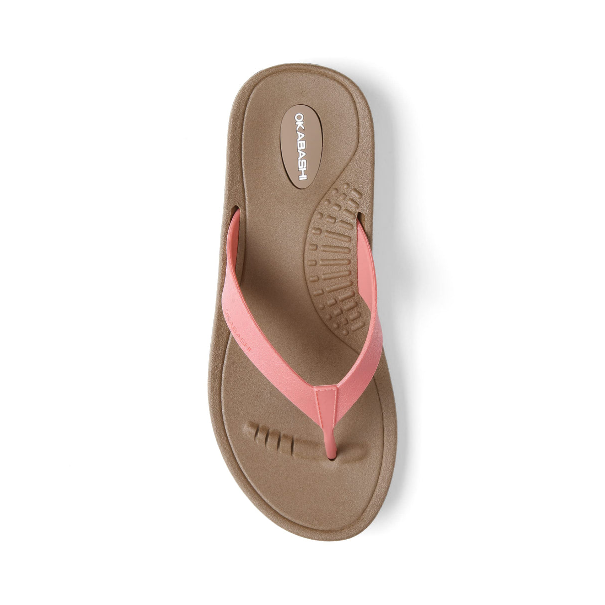 OKABASHI Women's Breeze Flip Flop | Contoured Footbed w/Arch Support for All-Day Comfort | Slip-Resistant & Waterproof | Sustainably Made in The USA