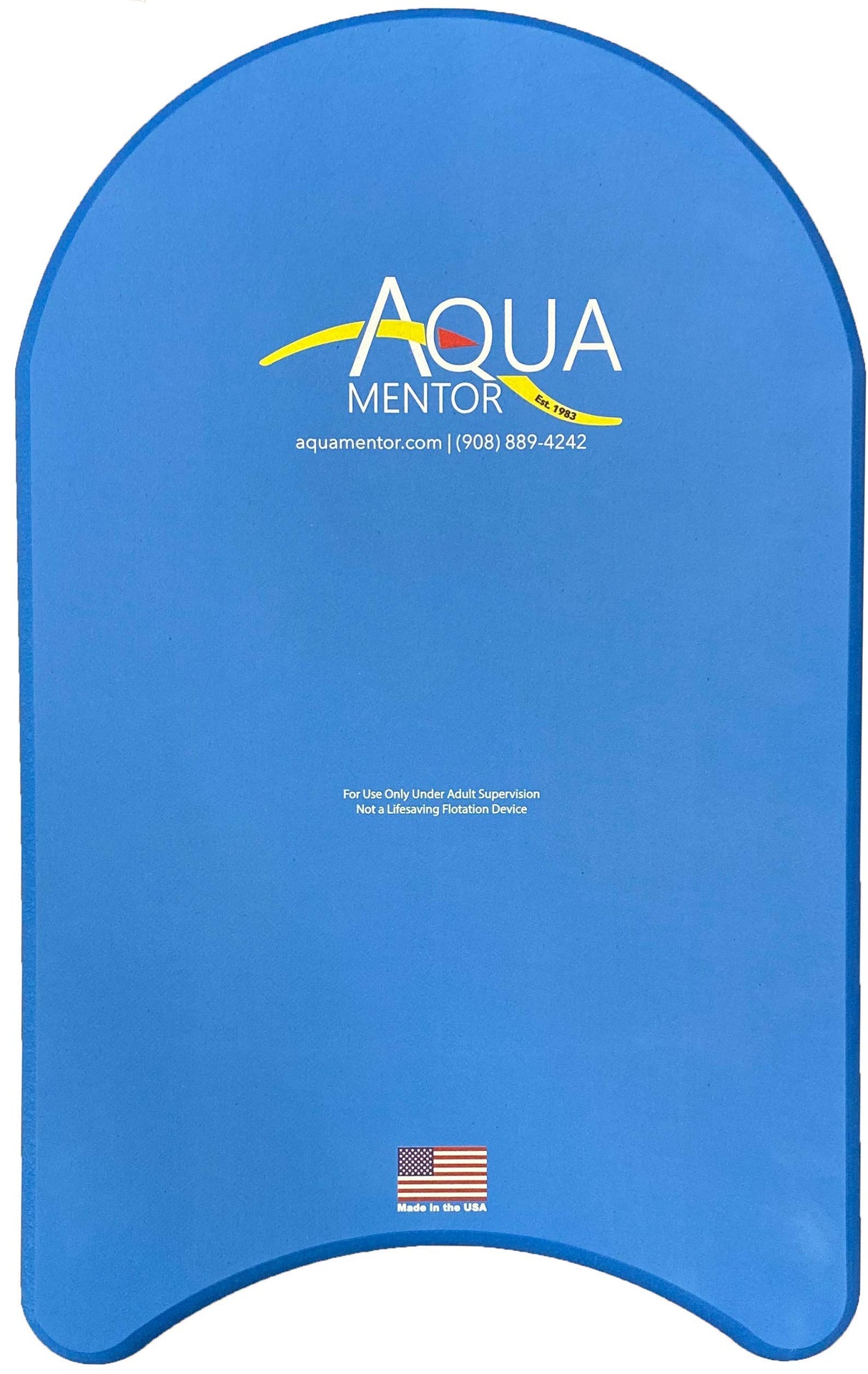 Adult Competition Swim Kickboard - Made in The USA - Adult Kickboard for Pool Exercise, Swim Drills, Practice, Aquatherapy, Great for Swimmers at All Levels from Elite to Beginner