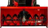 Craftsman CMXGZBF71248371 42 Inch Snowthrower; Lawn and Garden Tractor Attachment for Easy Snow Removal; 12 Inch Diameter Serrated Input Auguers' Raise and Lower Snowthrower from Seat of Tractor