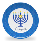 Tiny Expressions - Personalized Holiday Plates for Kids with Customized Name | BPA Free | Dishwasher Safe | Made in the USA (Christmas Plate)