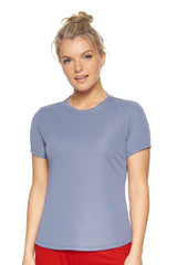 Expert Brand USA-Made Women's Drimax Dry Fit Short Sleeve Athletic T-Shirt