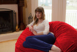 Chill Sack Bean Bag Chair: Giant 6' Memory Foam Furniture Bean Bag - Big Sofa with Soft Micro Fiber Cover, Charcoal