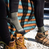 USA Made - Crew Socks - Hiking Socks - Merino Wool - Mountain Heritage