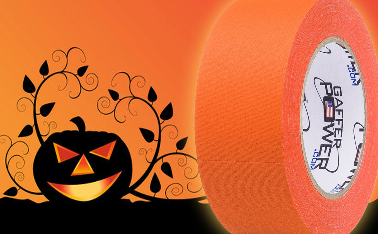 Gaffer Power Proudly Made in The USA, Real Professional Grade Gaffer Tape, Heavy Duty Gaffers Tape, Non-Reflective, Multipurpose. 2 Inches x 30 Yards, Black