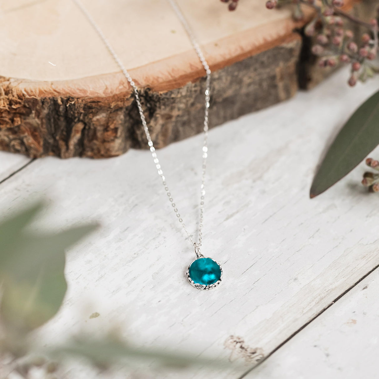 Bottled Up Designs Handmade Vintage Necklace, Recycled Mason Jar, Sterling Silver, Eco Friendly, Made in USA, Birthday Gifts, Mothers Day, Women, Anniversary (Mason jar (Aqua))