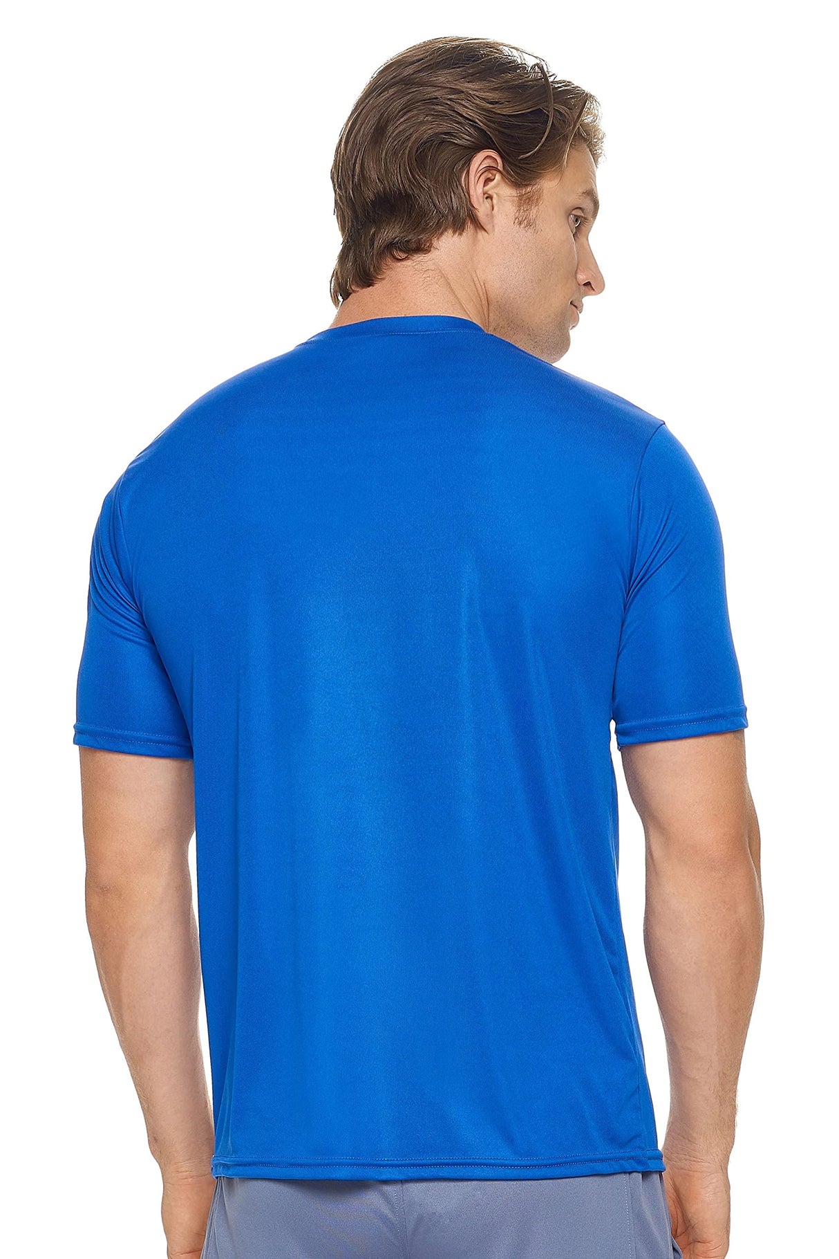 Expert Brand USA-Made Men's Drimax Short-Sleeve Active T-Shirt for Training Gym Hiking Workout