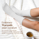 Unboxme Gifts Warm & Cozy Ultra-Luxe Cloud Sock for Women & Men - Super Soft Luxurious Fabric Sleep Socks