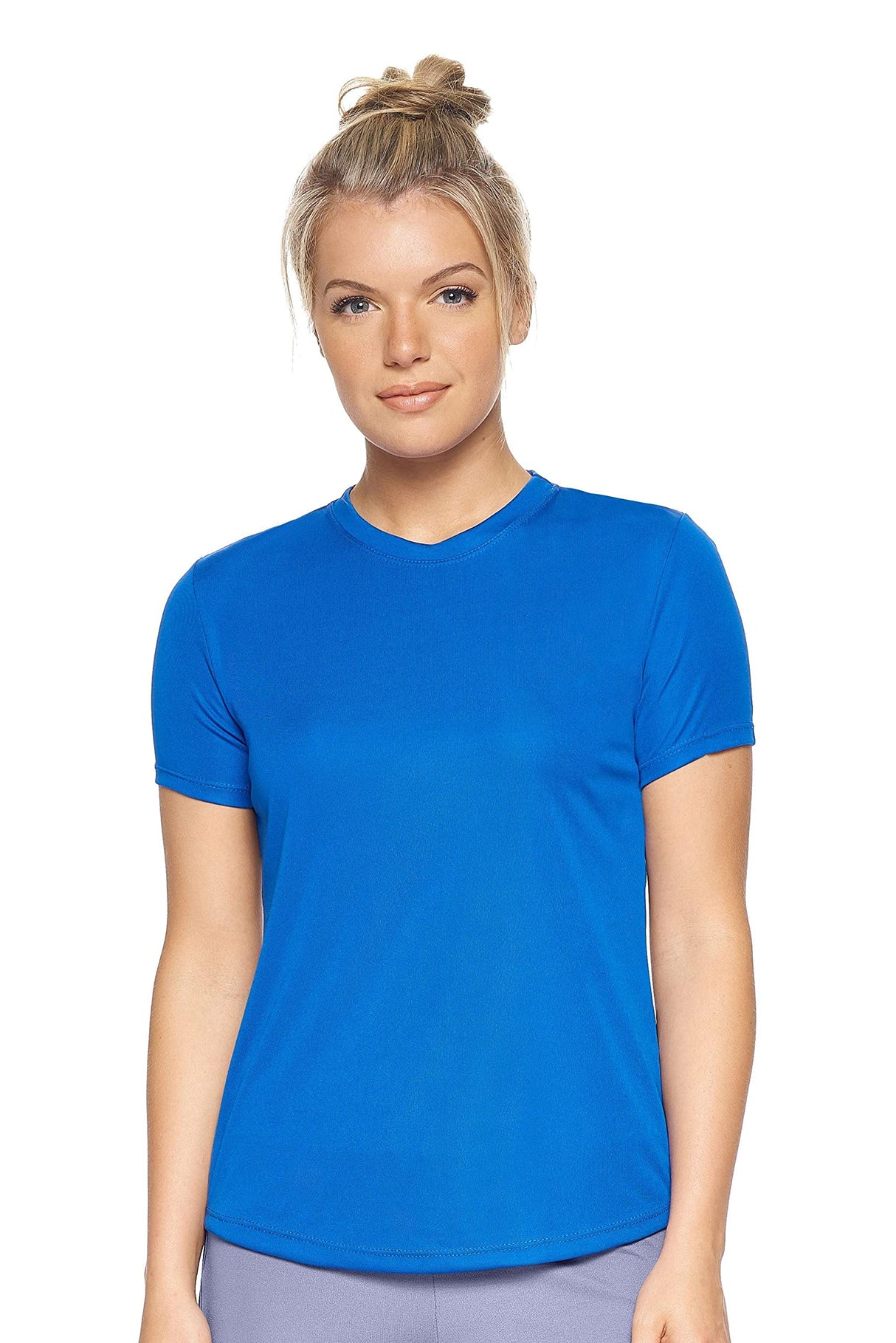 Expert Brand USA-Made Women's Drimax Dry Fit Short Sleeve Athletic T-Shirt