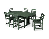 POLYWOOD® Dining Set, Slate Grey