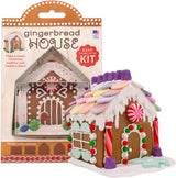 Mini Gingerbread House Cookie Cutter Set, Two Cookie Cutters with Recipe Card, Makes 4-1/2" Tall Gingerbread House Made in USA by Ann Clark