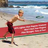 Activ Life Kid’s Flying Rings [2 Pack] They Fly Straight & Don’t Hurt! 80% Lighter Than Standard Frisbees - Replace Screen Time with Healthy Family Fun - Get Outside & Play! Proudly Made in The USA