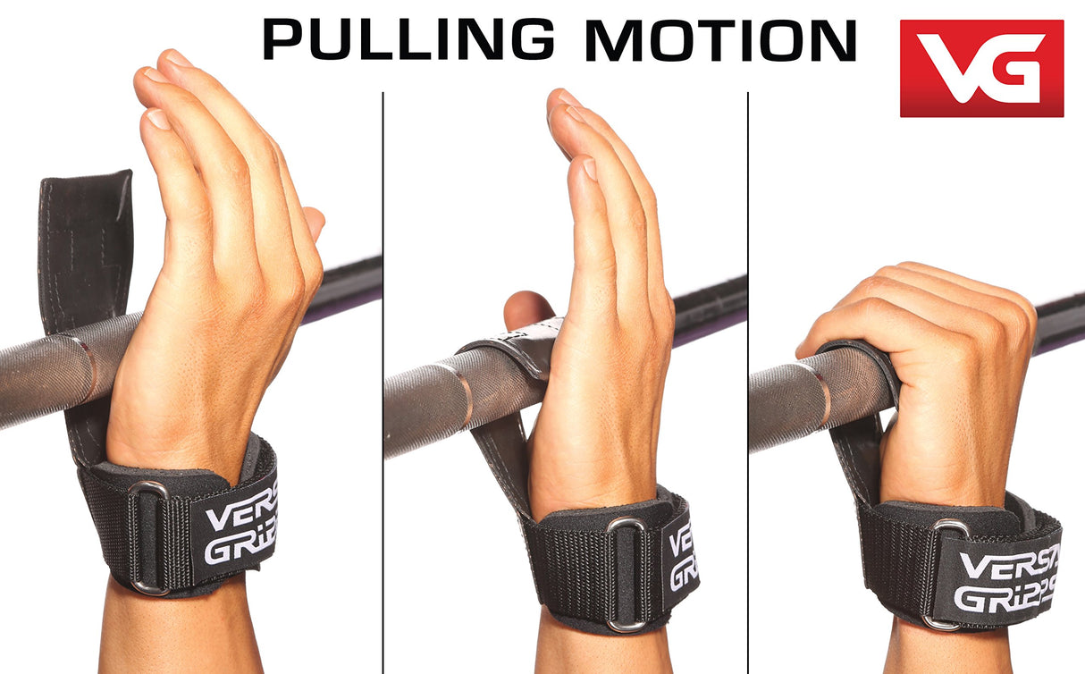 Versa Gripps® Pro, Made in The USA, Wrist Straps for Weightlifting Alternative, The Best Training Accessory