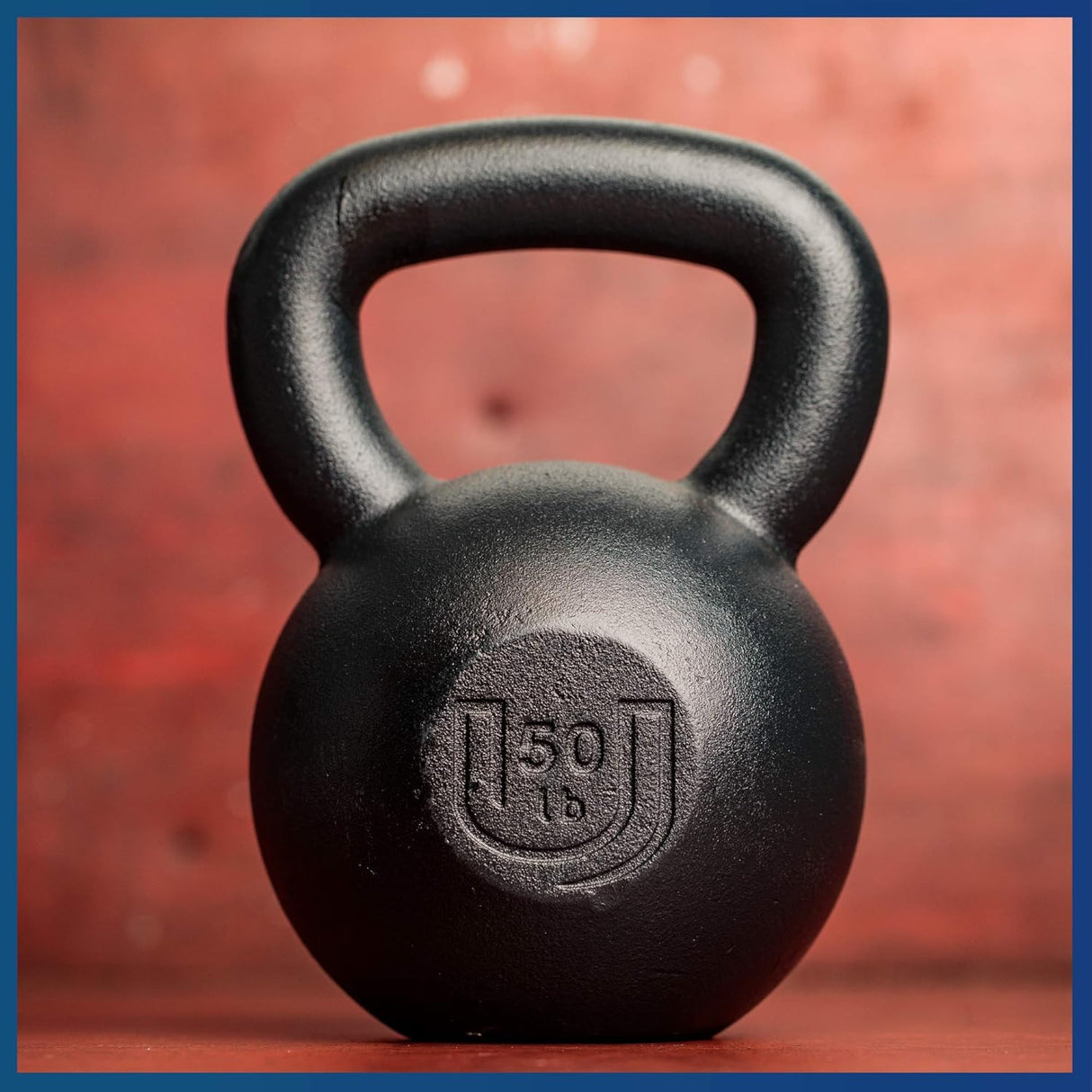 USA Made Premium Kettlebell (50). Kettlebells For Men and Women with Wide Grip Handle – – Kettle bell Core Fitness, Home Gym, Strength Training, Fitness Equipment, Muscle Building