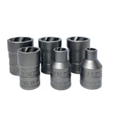 | Made in USA | Extraction Sockets | 6 Individual Sockets, impact grade | Remove frozen, rusted, stripped, rounded-off nuts, bolts & screws | American Drawn Steel