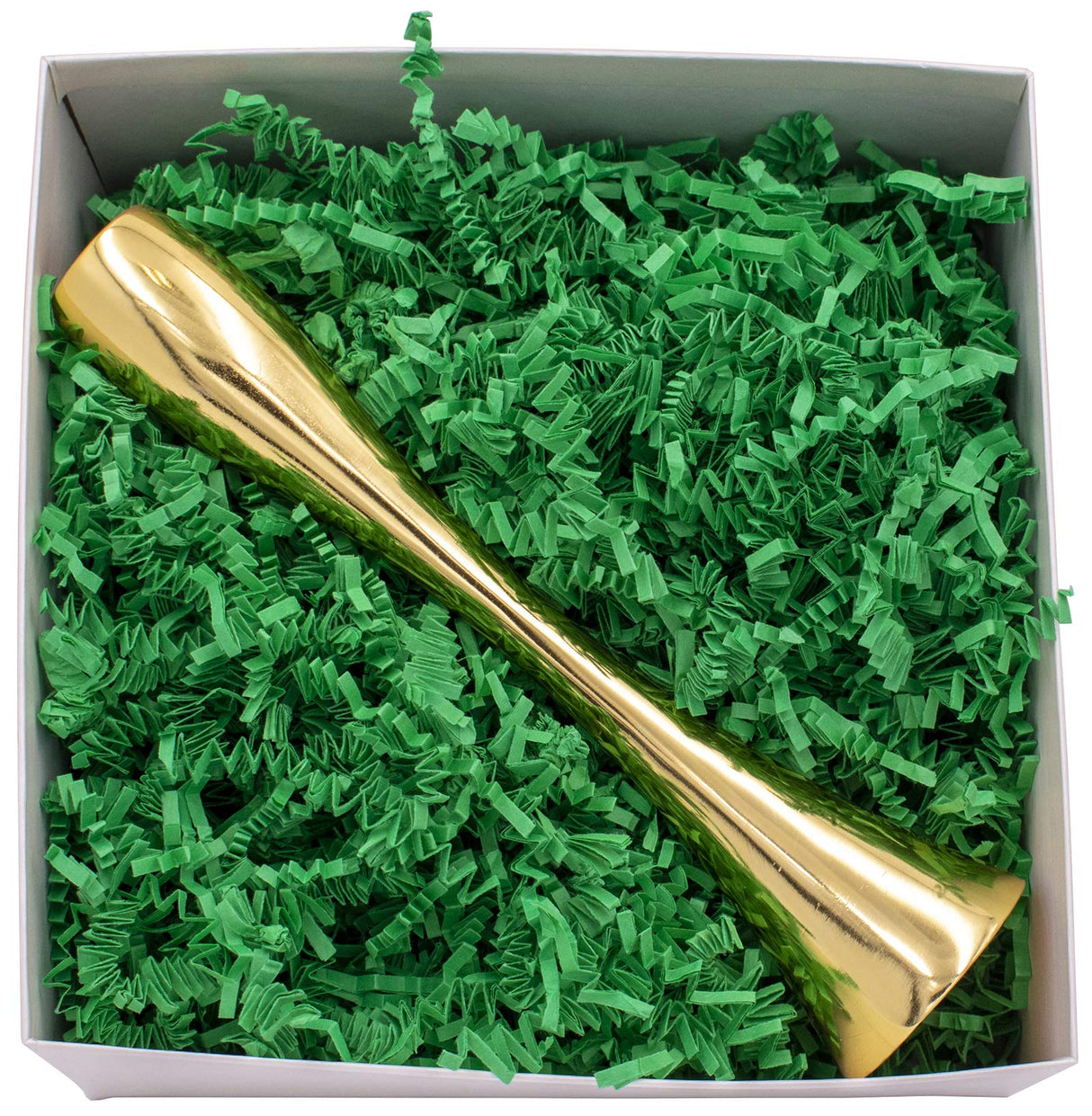 Stephanie Imports Made In USA 3-Ply Crinkle Cut Shredded Paper 2 lbs (Red & Green Christmas Mix)