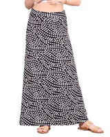 Popana Womens Long Maxi Skirt - Made in USA Long Skirts for Women Trendy - Casual Convertible Sundress Plus Size Maxi Skirt