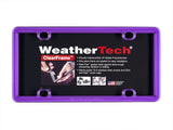 WeatherTech ClearFrame License Plate Frame, Baby Blue